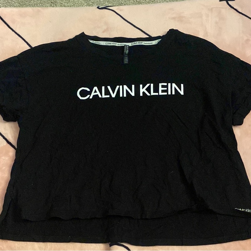 Calvin Klein Black Short Sleeve Tee